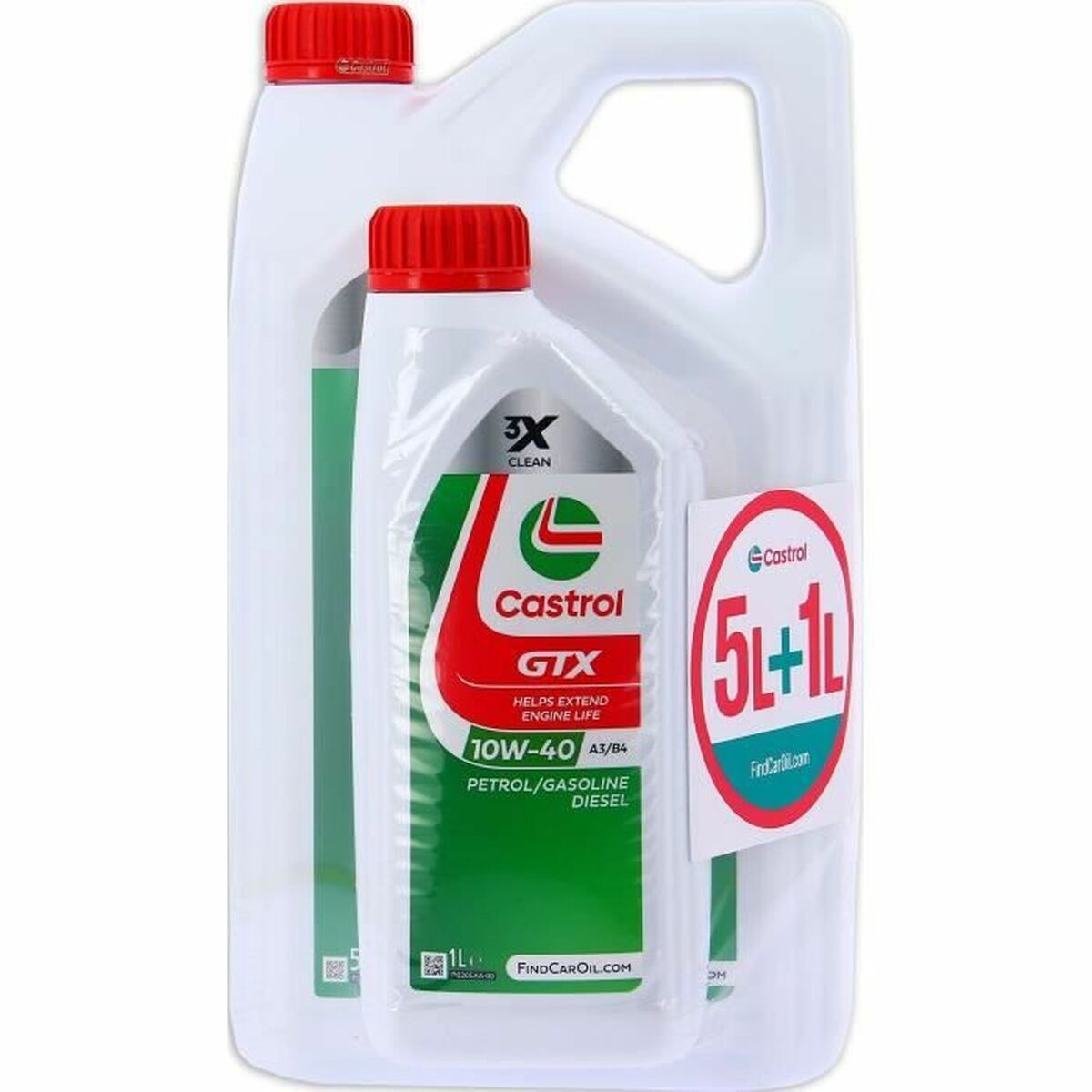 Ulei motor auto Castrol GTX 10W 40 6 L